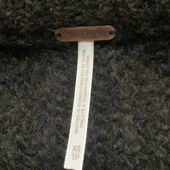 NWT Free People Black Sweater - Picture 10 of 16